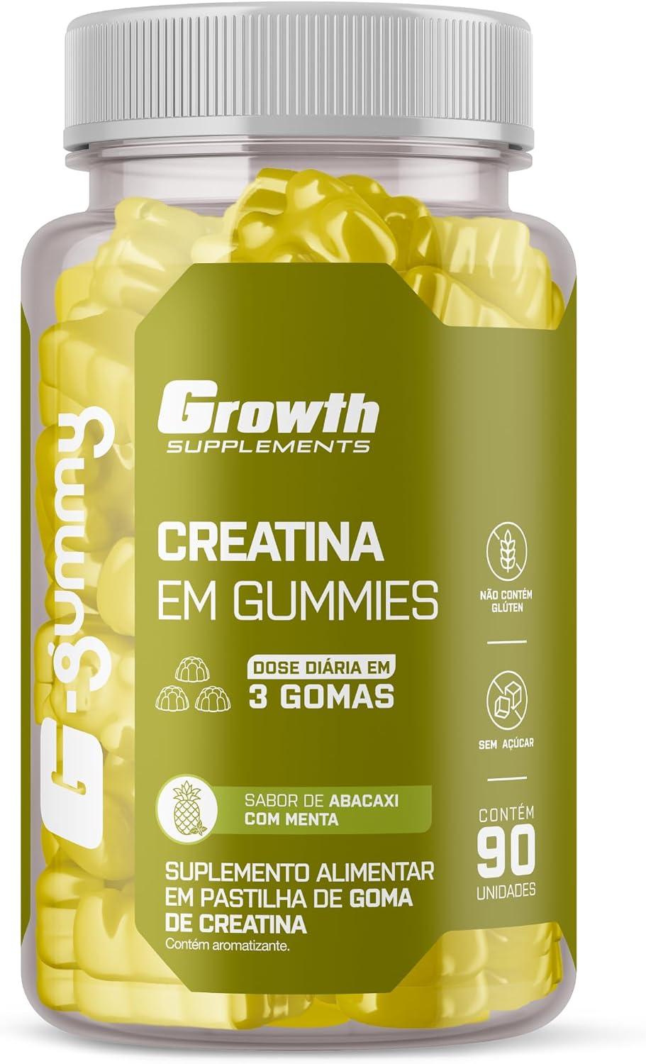 Creatina em Gummies Growth vale a pena? Como avaliar